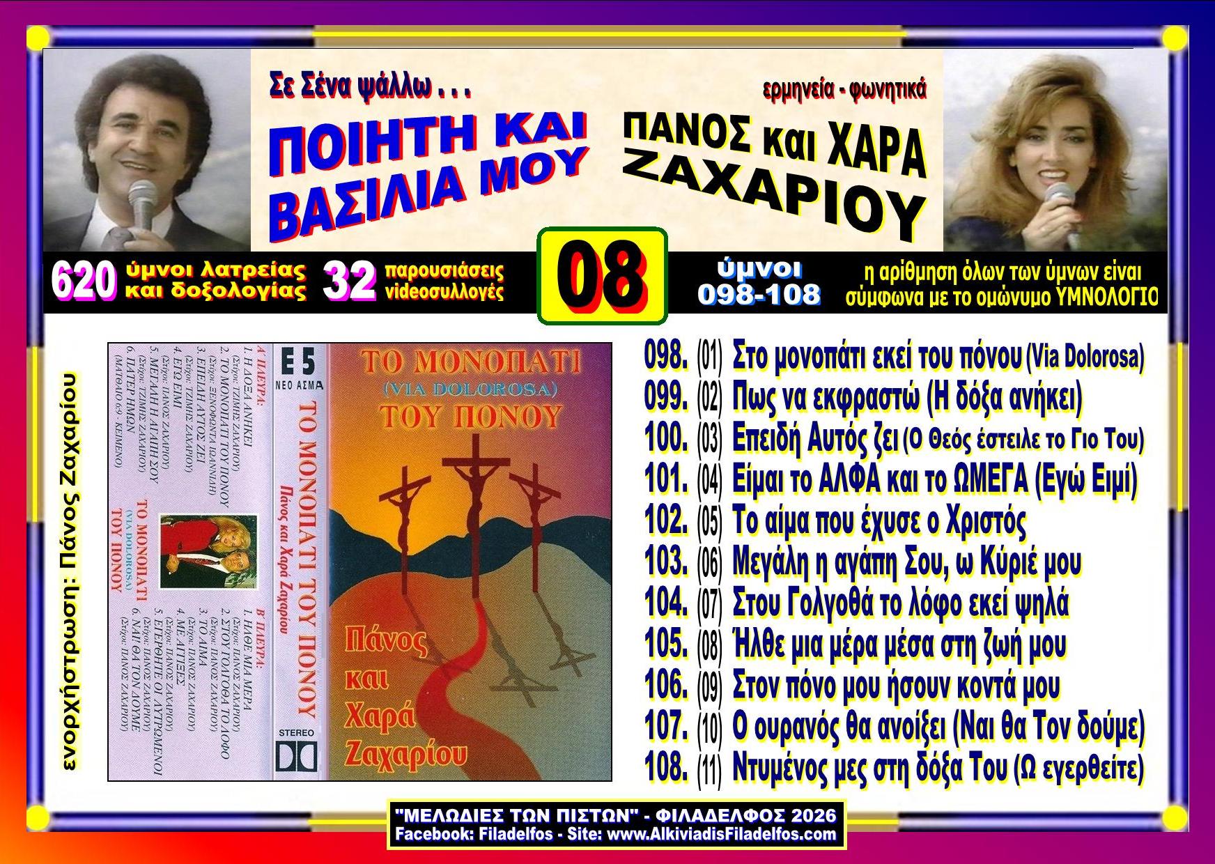 YouTube ΖΑΧΑΡΙΟΥ 08