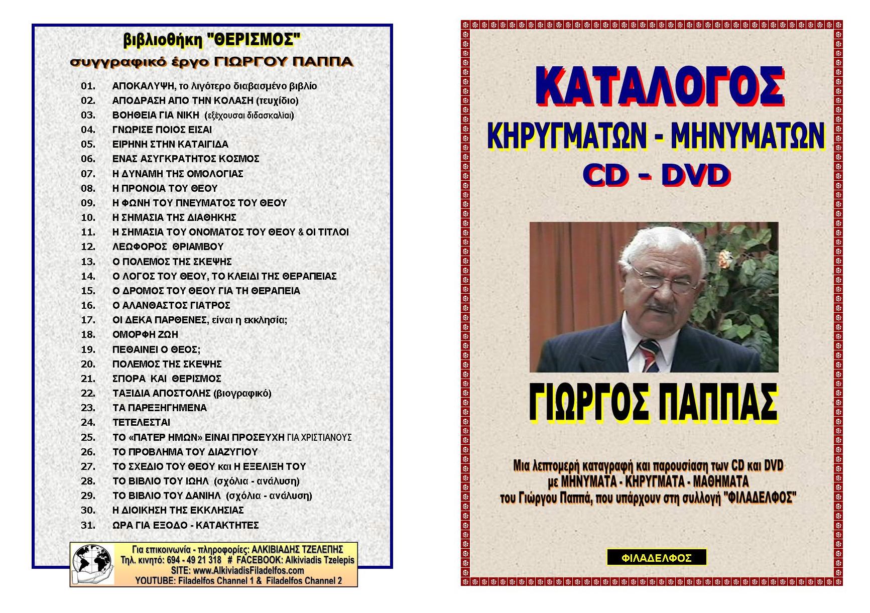 GIORGOS PAPPAS Index