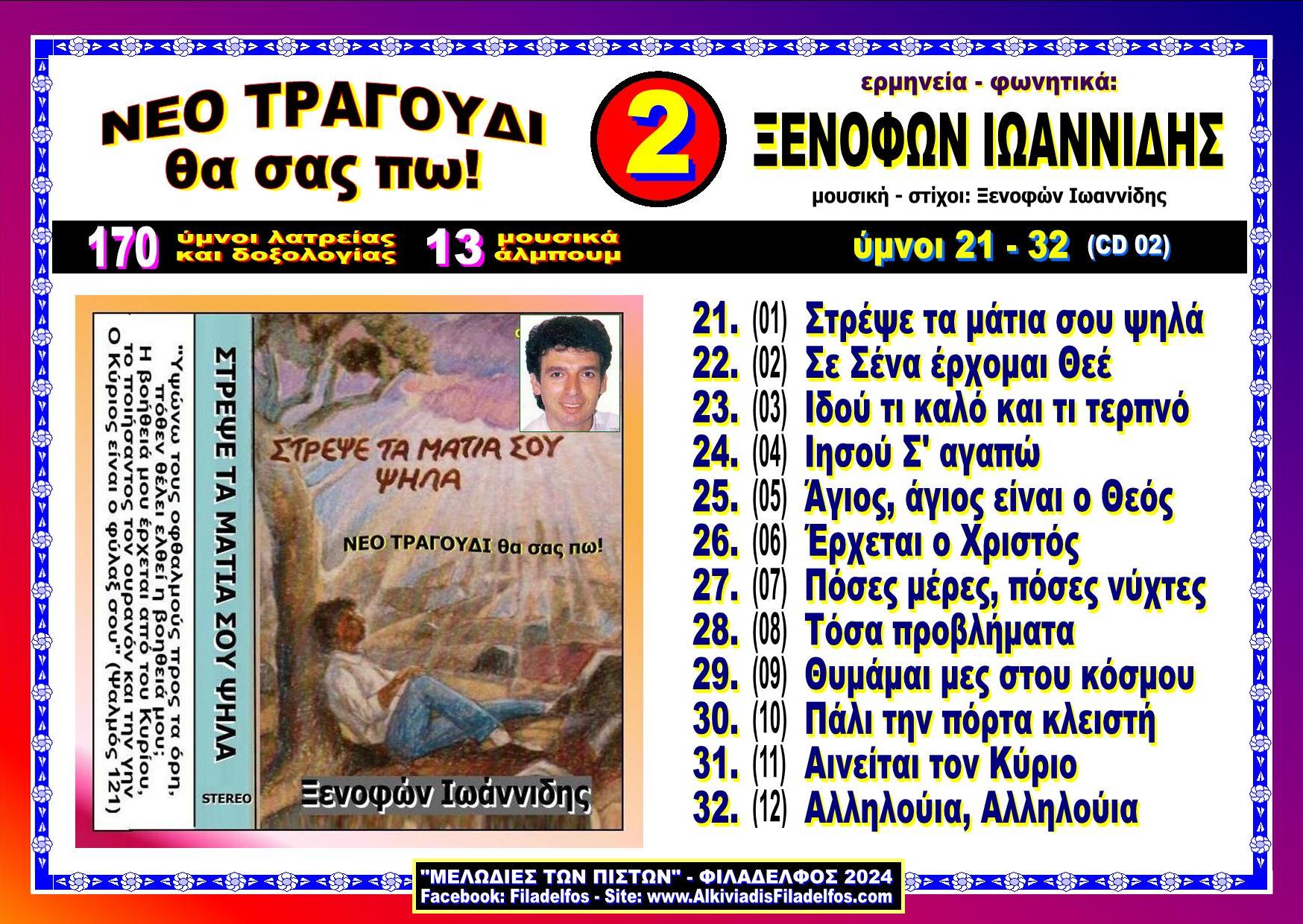 ΞΙ02. ΣΤΡΕΨΕ ΤΑ ΜΑΤΙΑ ΣΟΥ